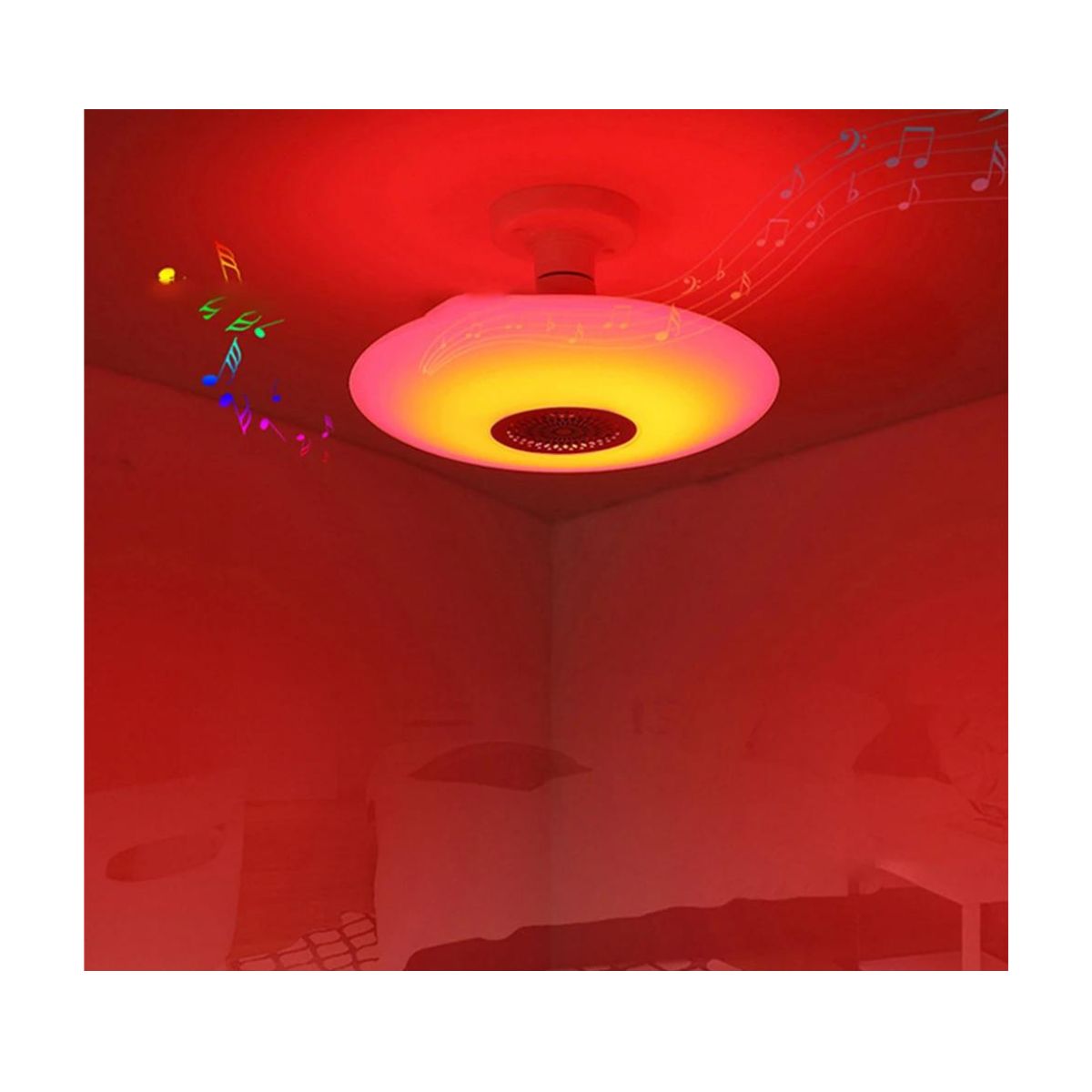 Ampolleta Led con audio y Bluetooth