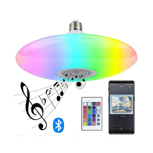 Ampolleta Led con audio y Bluetooth