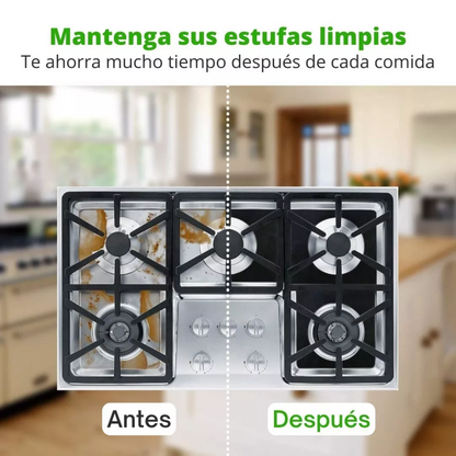 4 Protectores De Quemador De Cocina
